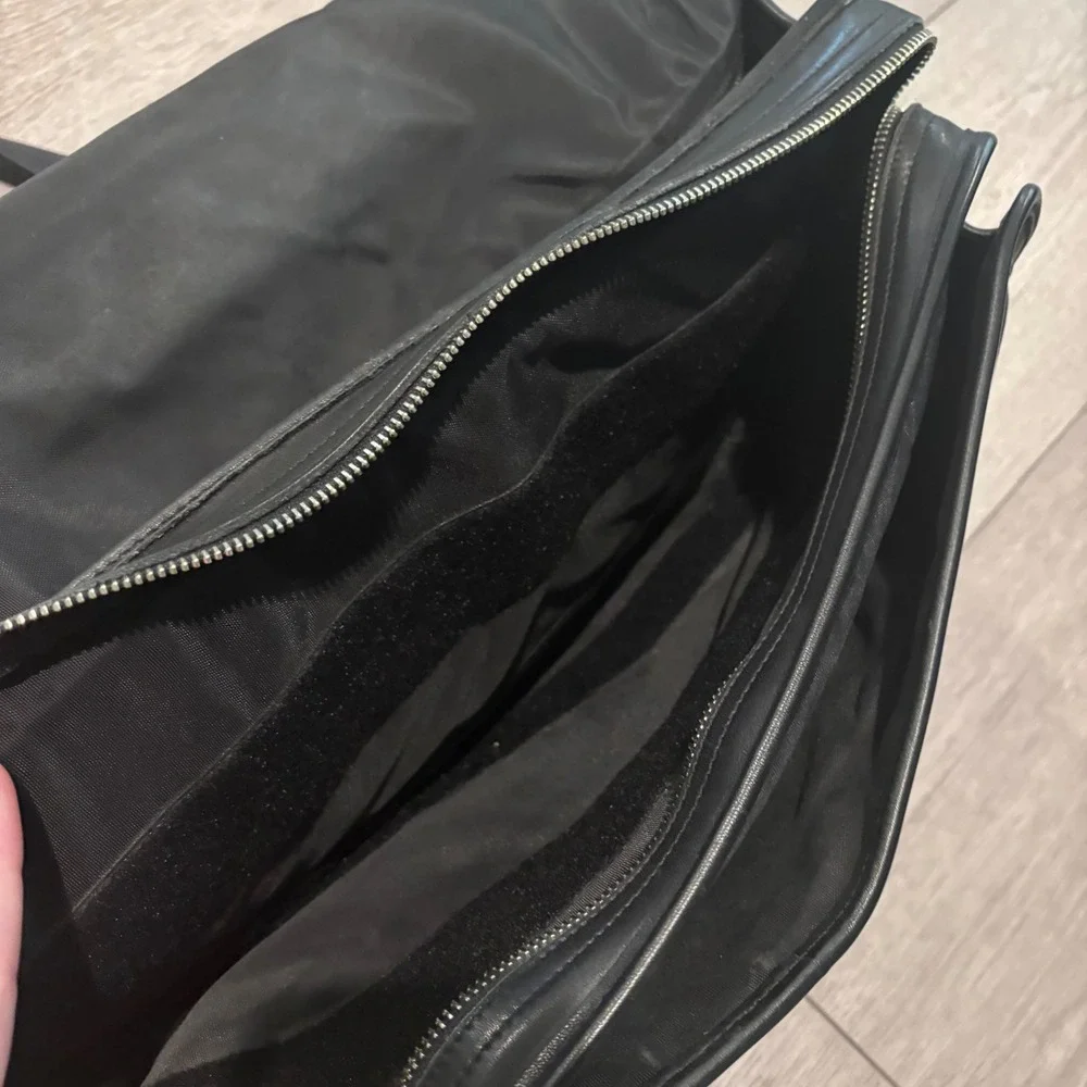 Coach Briefcase Black Leather Messenger Bag Laptop A1S-5310 Business